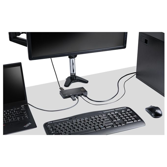 StarTech.com Switch Kvm Ibrido Usb-A + Hdmi e Usb-c A 2 Porte