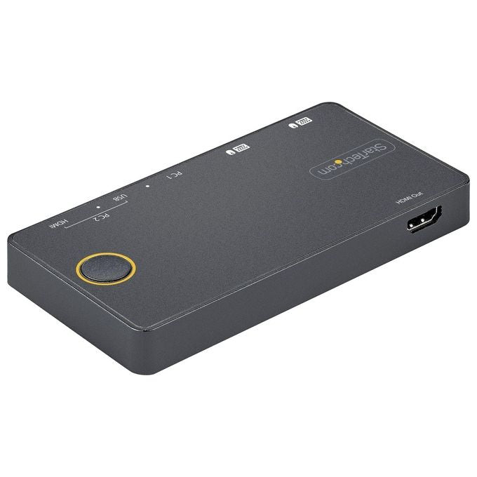 StarTech.com Switch Kvm Ibrido Usb-A + Hdmi e Usb-c A 2 Porte