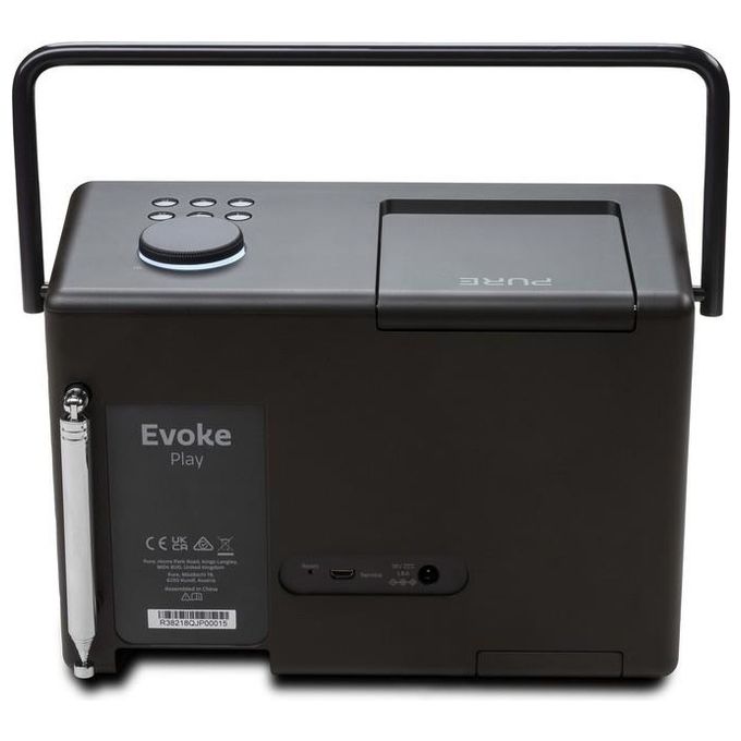 Pure Evoke Play Sistema Musicale Coffee Black