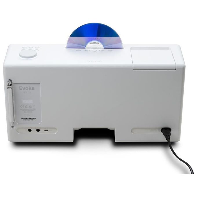 Pure Evoke Home Sistema Musicale Compatto Bianco Cotone