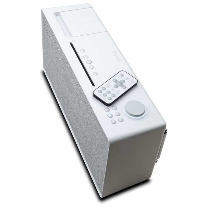 Pure Evoke Home Sistema Musicale Compatto Bianco Cotone