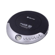 Denver DMP-391 Lettore CD Portatile Compatibile con Cd Cd-R e Cd-RW Funzione Anti-Shock Cuffie Incluse