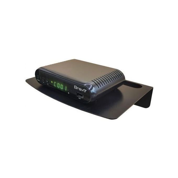Bravo Supporto per Decoder Max 3Kg KIT_ Viti per Fissaggio