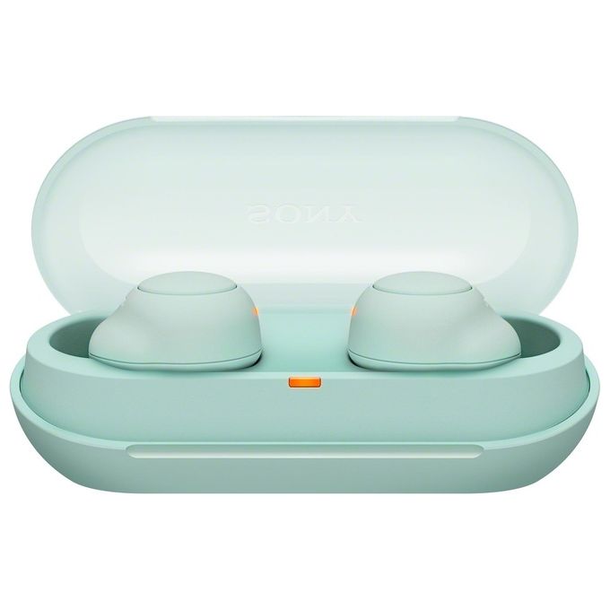 Sony WF-C500 Auricolari True Wirelessccon Custodia di Ricarica Microfono Integrato Verde