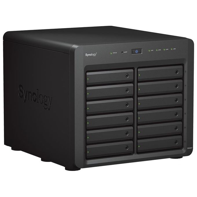 Synology DiskStation DS2422+ Server NAS e di Archiviazione Tower Collegamento Ethernet LAN Nero V1500B