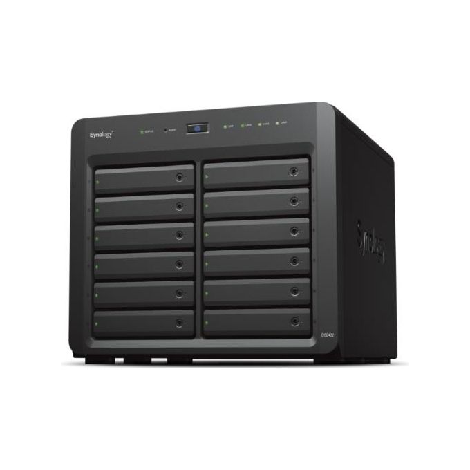 Synology DiskStation DS2422+ Server NAS e di Archiviazione Tower Collegamento Ethernet LAN Nero V1500B