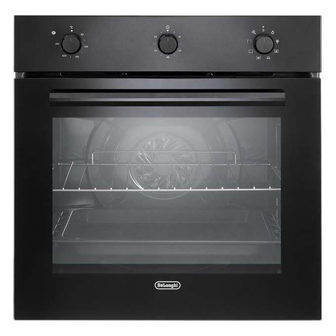 De Longhi Forno Elettrico da Incasso FLM 6L N Capacita' 65 L Multifunzione Ventilato Colore Nero