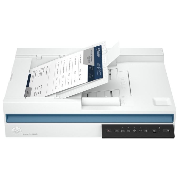 HP Scanjet Pro 2600 f1 Scanner Piano e ADF 600x600 DPI A4 Bianco
