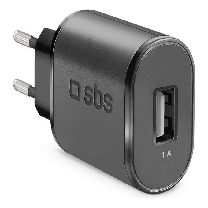 Sbs Wall Charger 5W Caricabatterie 1xUsb-A 1a Standard Charge