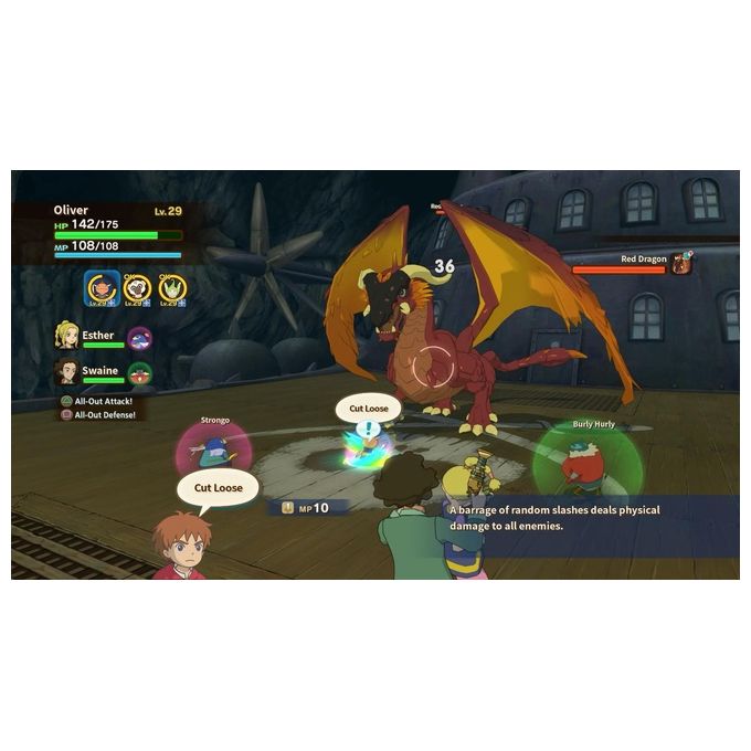 BANDAI NAMCO Entertainment 3391892004250 Ni no Kuni La Vengeance de la Sorcie're Céleste REMASTERED Standard PlayStation 4 Blu-ray RPG 1 giocatore colore Nero