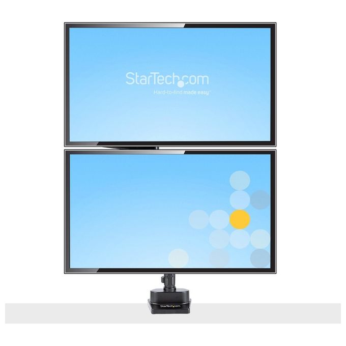 StarTech.com Supporto Doppio Monitor per Scrivania Braccio per 2 Monitor VESA fino a 32'' 8Kg