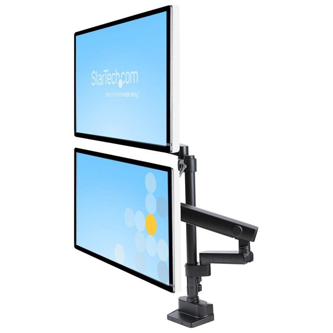 StarTech.com Supporto Doppio Monitor per Scrivania Braccio per 2 Monitor VESA fino a 32'' 8Kg