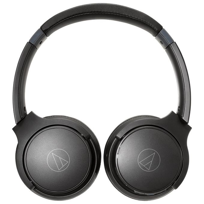 Audio Technica ATH-S220BTBK Cuffia Wireless Bluetooth On-Ear con Cavo