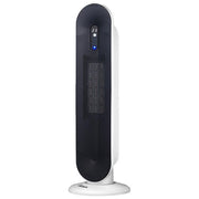 Ardes AR4P16 TATANKA Termoventilatore Ceramico a Torre Oscillante 2 Potenze e Timer 12 H con Display LCD Touch 2000W Frontale Nero