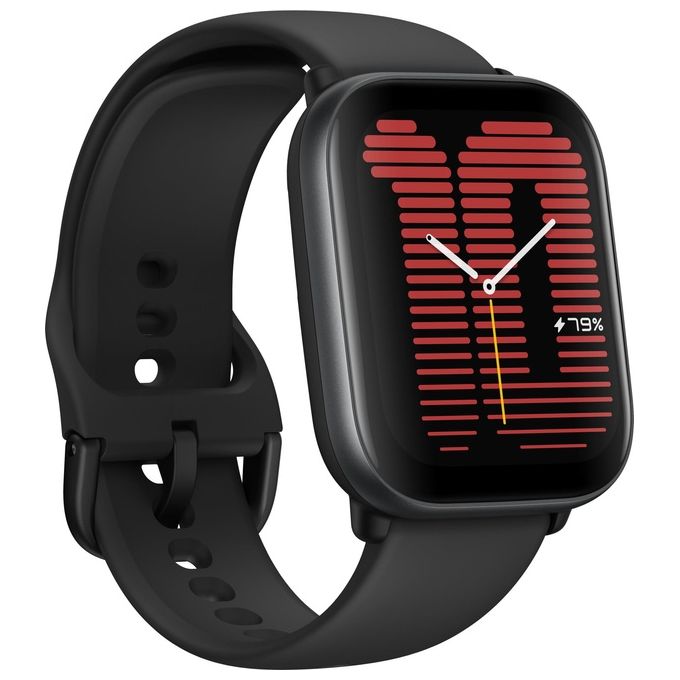 Amazfit Active 1.75'' Amoled GPS Sport Salute Chiamate Notifiche Nero