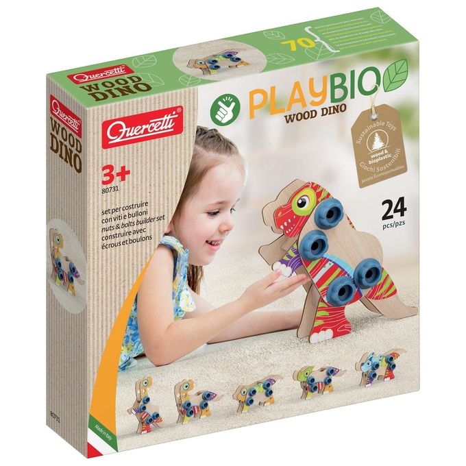 Quercetti Play Bio Wood Dino