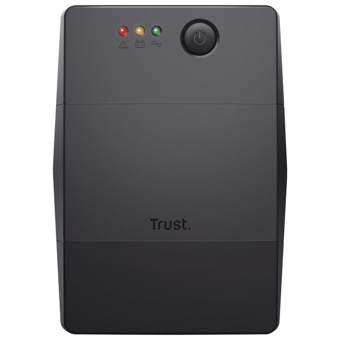 Trust Paxxon 1000VA Gruppo di Continuita' 4 Prese di Corrente a Parete con Batteria e Protezione da Sovratensione