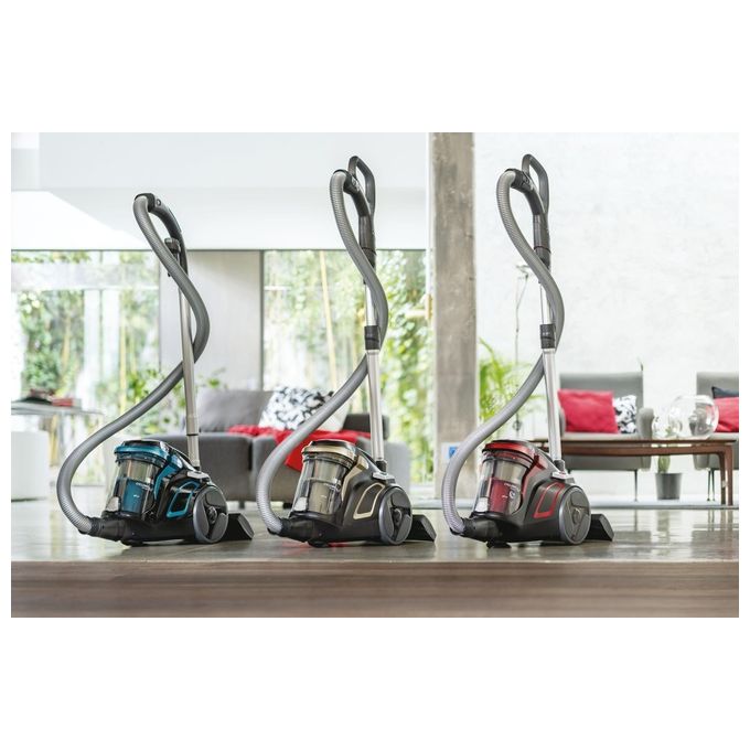 Hoover HP730ALG 011 H-Power 700 Aspirapolvere a Traino con Filo senza Sacco Tecnologia Ciclonica Potenza 850 W Capacita' 2 Litri Cougar Black