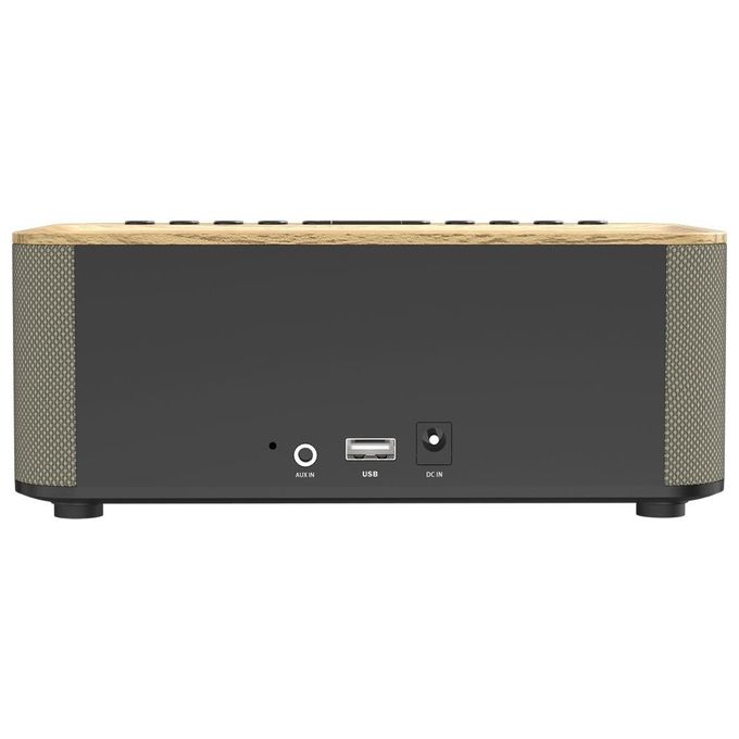 [ComeNuovo] Kenwood CR-ST40DAB-M Radiosveglia Stereo Legno