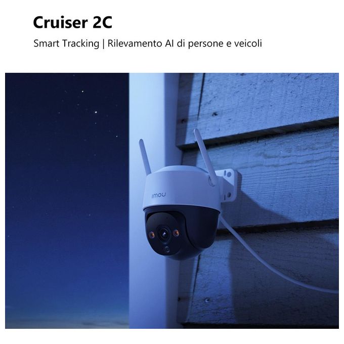 Imou Security Cameras Cruiser 2C 3K Outdoor Motorized Camera