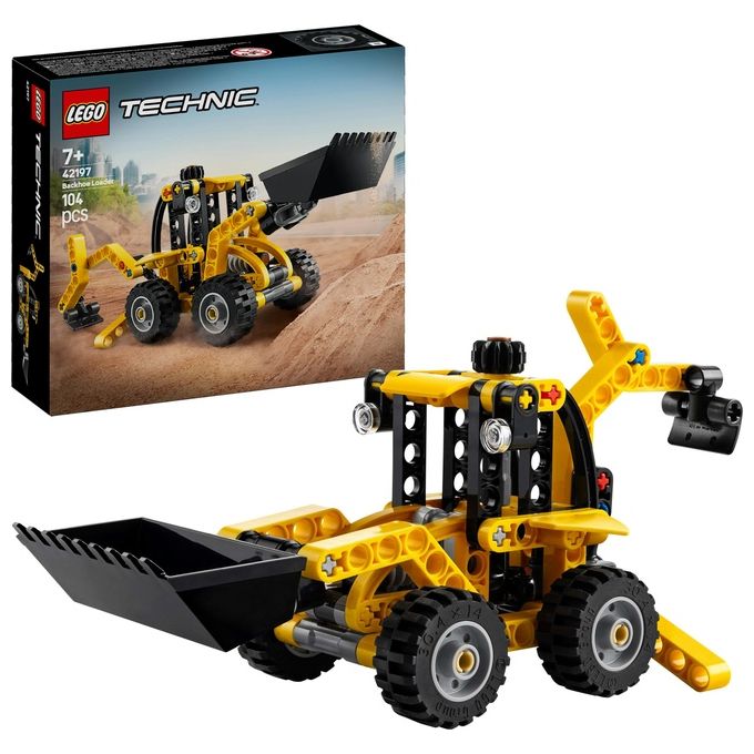 LEGO Scavatrice a Cucchiaia Rovescia 42197 Technic Costruzioni avanzate per appassionati con dettagli realistici di movimento e design robusto