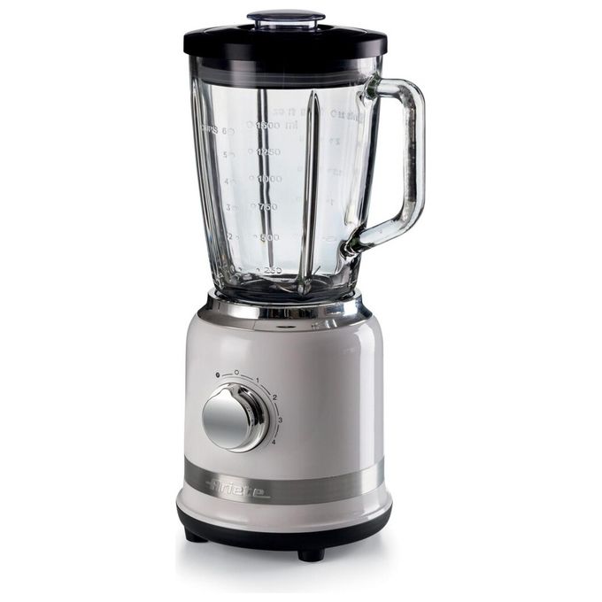 Ariete 00C058501AR0 Moderna Frullatore 1000W 1,5L 4 velocita' Funzione Pulse 4 lame acciaio inox colore Bianco