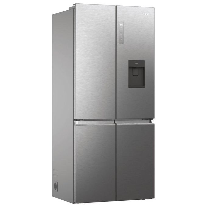 Haier HCW7819EHMP Cube 83 Frigorifero Side by Side 4 porte Switch Zone Fresher Techs Capacita' 536 Litri Classe energetica E No Frost 193 cm Platinum Inox