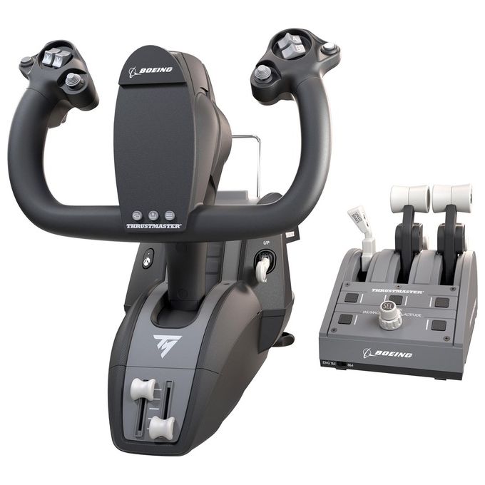 Thrustmaster Joystick Simulatore di Volo Boeing Edition TCA Yoke Pack
