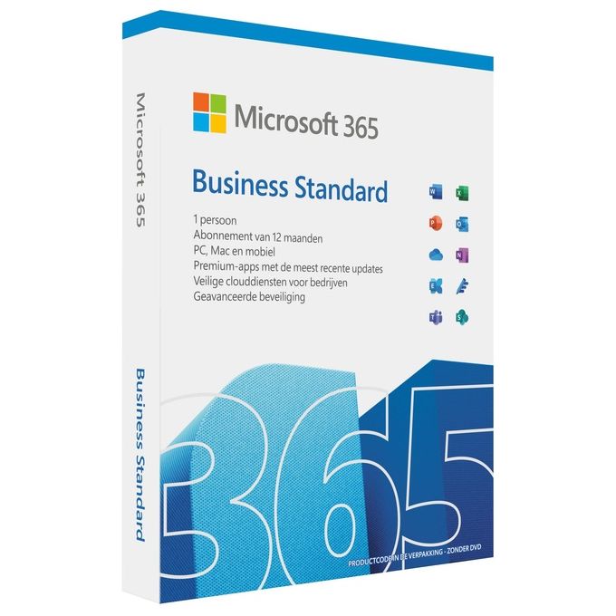 Microsoft 365 Business Standard Full 1 Licenza 1 Anno Inglese-Ita