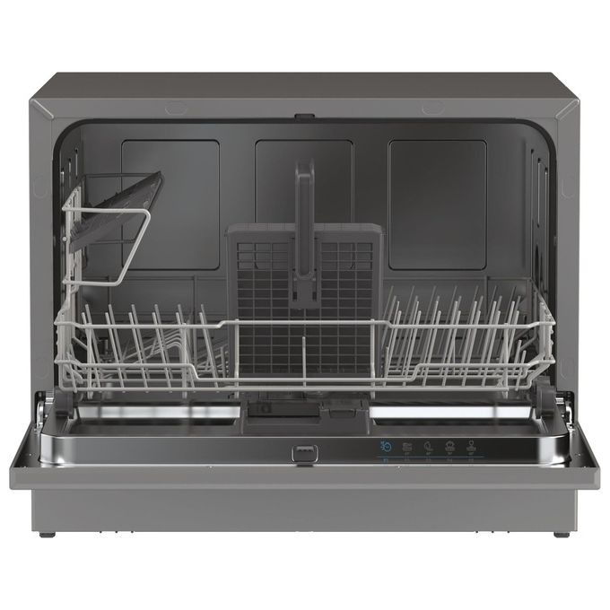 Candy RapidÓ CP 6E51LS Lavastoviglie Libera installazione 6 coperti Classe E Silver