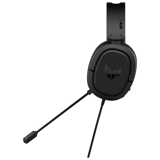 ASUS TUF Gaming H1 Cuffia Jack 3.5mm, 7.1 Surround, Compatibilita': PC+Mac+PS4-PS5+Nintendo Switch+Xbox (One e Serie X-S)+Dispositivi Mobile, Nero