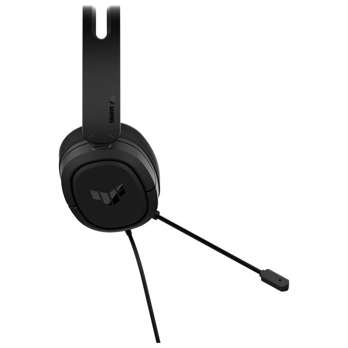ASUS TUF Gaming H1 Cuffia Jack 3.5mm, 7.1 Surround, Compatibilita': PC+Mac+PS4-PS5+Nintendo Switch+Xbox (One e Serie X-S)+Dispositivi Mobile, Nero