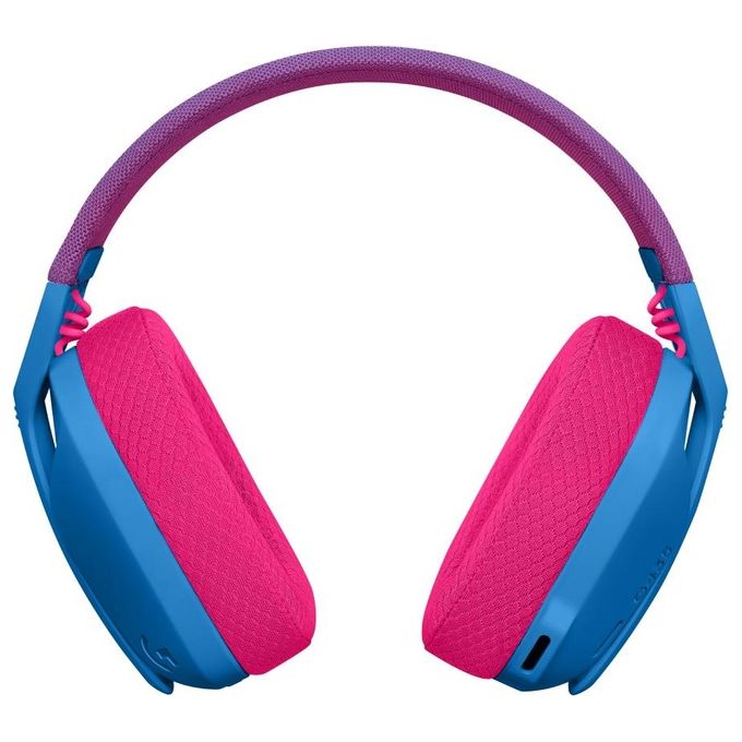 Logitech G G435 LIGHTSPEED Cuffie Gaming Wireless Bluetooth Beamforming 18h autonomia colore Blu