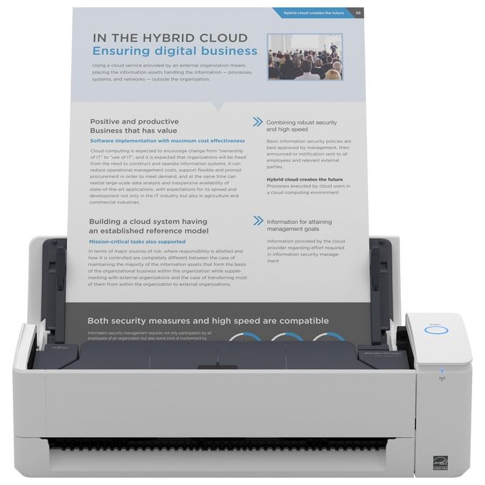 Fujitsu ScanSnap iX1300 Scanner ADF 600x600 DPI A4 Bianco