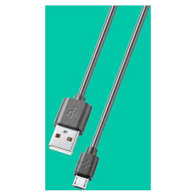 Cellular Line Cavo Usb-A a Micro Usb 2mt Nero