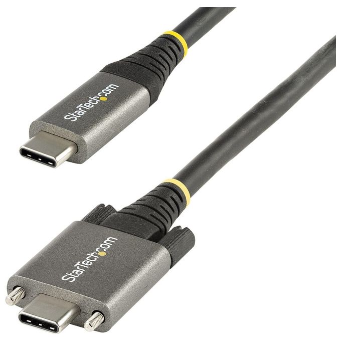StarTech.com Cavo Usb-C Con Viti di Bloccaggio Laterali da 50cm