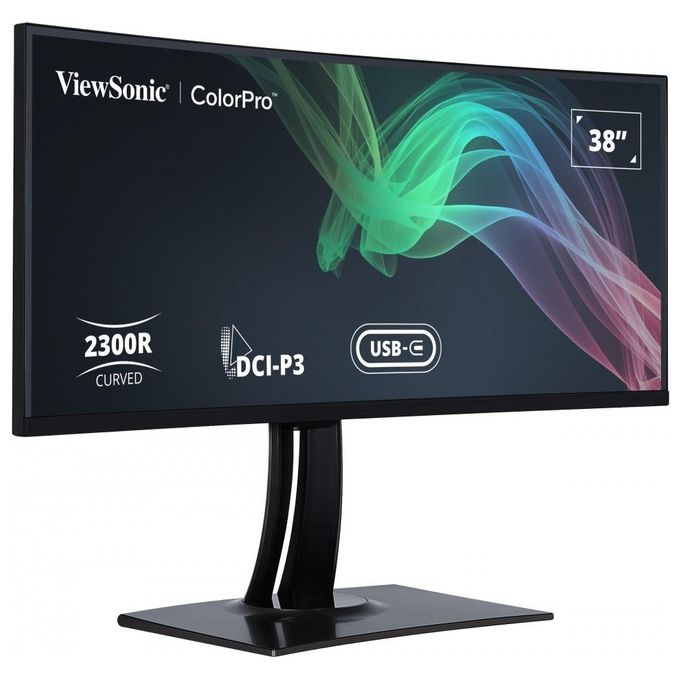 Viewsonic VP3881A Monitor Pc 38'' 3840x1600 Pixel Quad Hd Led Nero