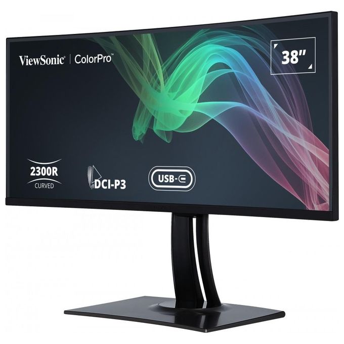 Viewsonic VP3881A Monitor Pc 38'' 3840x1600 Pixel Quad Hd Led Nero