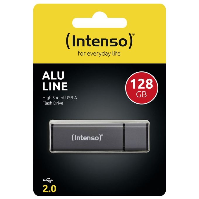 Intenso 3521495 Unita' Flash USB 128Gb USB tipo A 2.0 Antracite