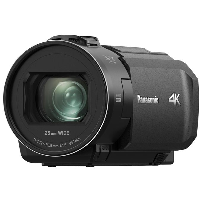 Panasonic HC-VX3E-K Videocamera Compatta Ultra HD 4K Grandangolo 25 mm Zoom ottico 24x 4K Cropping Nero