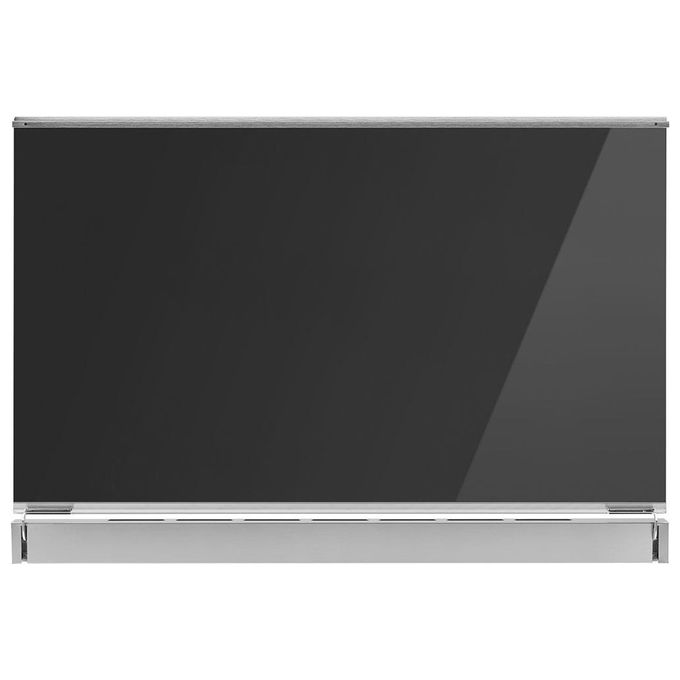 Smeg KITCPB9X Coperchio per Cucine Master e Sinfonia 90 cm Vetro e Acciaio Inox