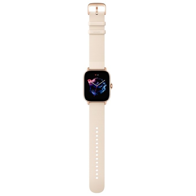 Amazfit GTS 3 1.75'' Amoled GPS Sport Salute Notifiche Impermeabile Avorio