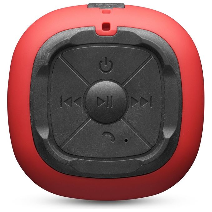 Music Sound Speaker Bluetooth Mini Tascabile 3W Rosso