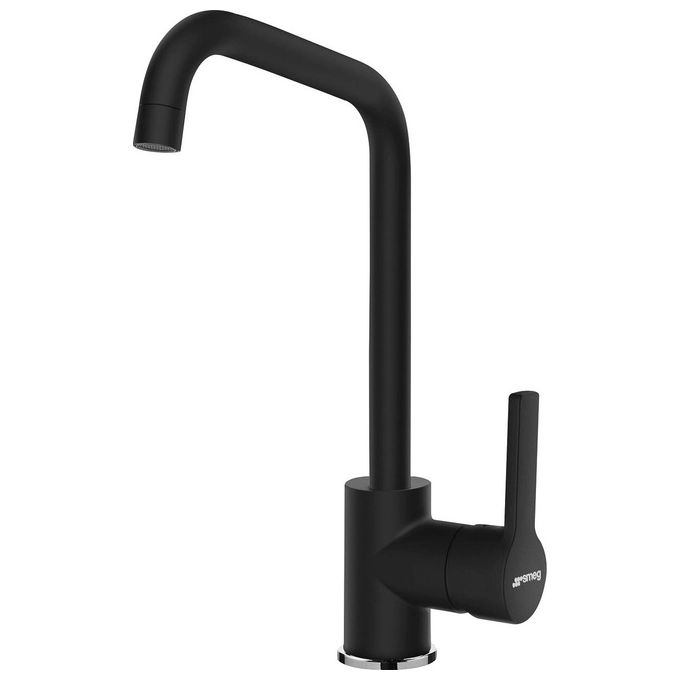 Smeg MI3MN Miscelatore Monocomando a canna U girevole 360 ° Universale  Nero