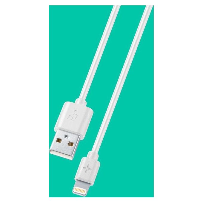 Cellular Line Cavo Usb-A a Lightning 1mt Bianco