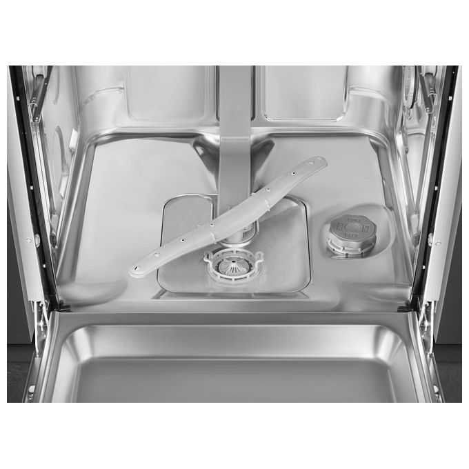 Smeg ST211DS Estetica Universale Lavastoviglie da Incasso a Scomparsa Totale 13 Coperti Classe energetica D 5 Programmi 60 cm Nero