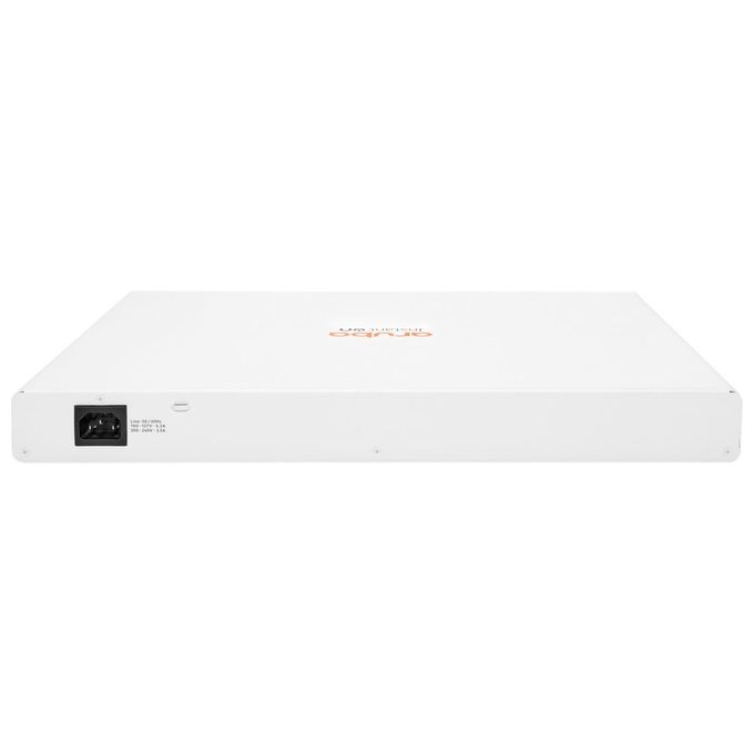 HP Enterprise Aruba Instant On 1960 24G 20p Class4 4p Class6 PoE 2XGT 2SFP+ 370W Gestito L2+ Gigabit Ethernet 10-100-1000 Supporto Power over Ethernet 1U Bianco