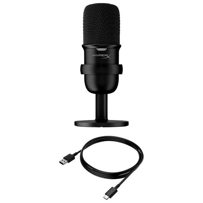HP HyperX SoloCast Microfono per Pc Nero