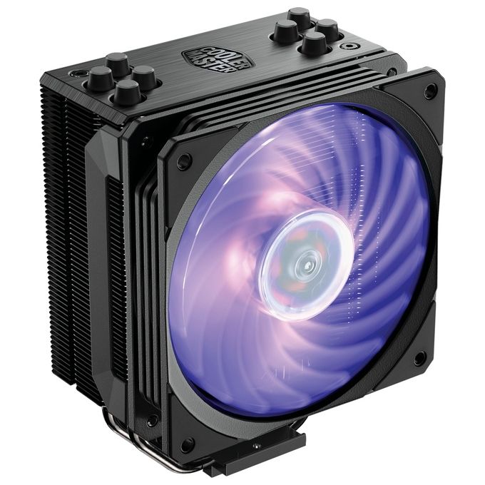 Ventola Hyper 212 RGB BLACK Edition with LGA1700, Tower, 120mm 650-2000 RPM PWM fan, 4x heatpipes, Full Socket Support