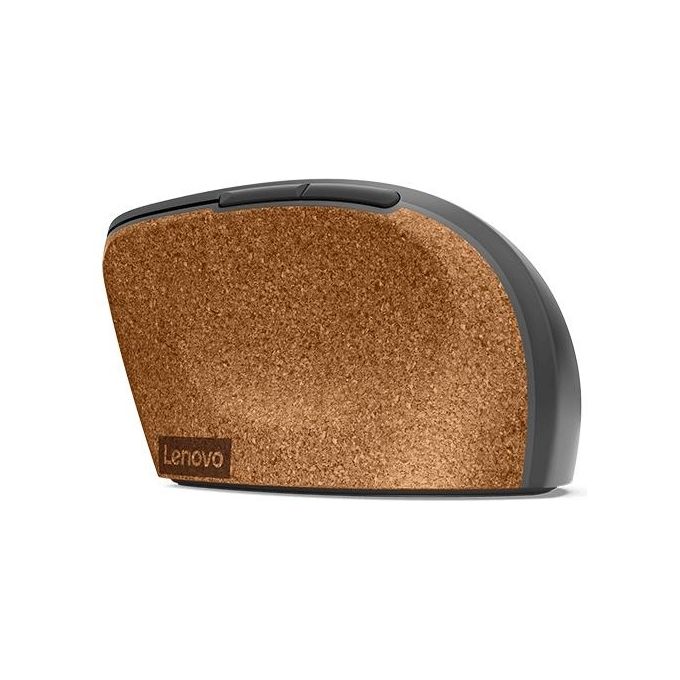 Lenovo Go Wireless Vertical Mouse Mano Destra RF Wireless  USB Type-A Ottico 2400 DPI